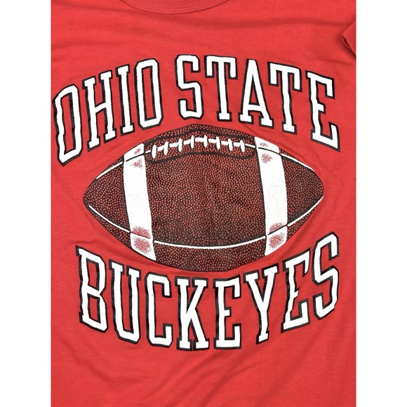 Vintage‎ Champion Ohio State Buckeyes Adult L Graphic Football Tee Shirt (Read) - Picture 2 of 12